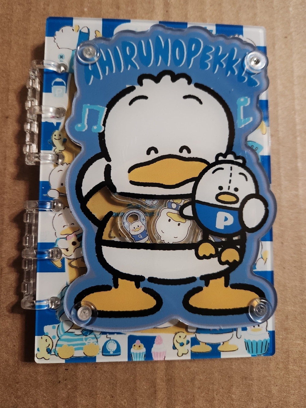 Pekkle A7 Acrylic Shaker Notebook